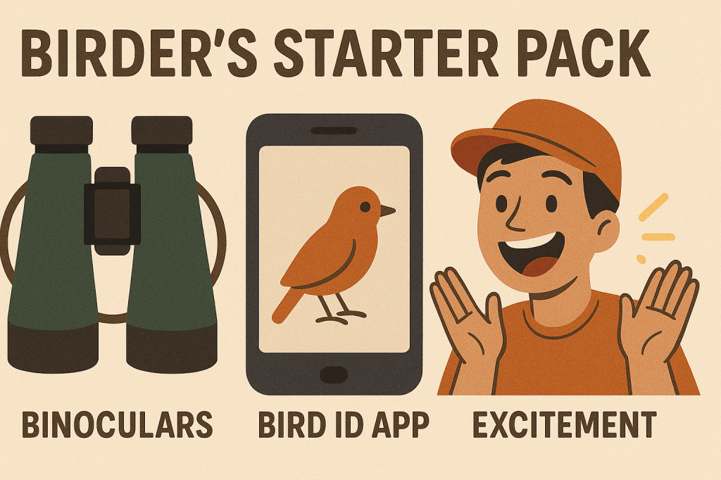 So You Wanna Be a Birder? Here’s Your Starter&nbsp;Pack